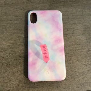 Tye Dye Loopy case for iPhone XS Max
